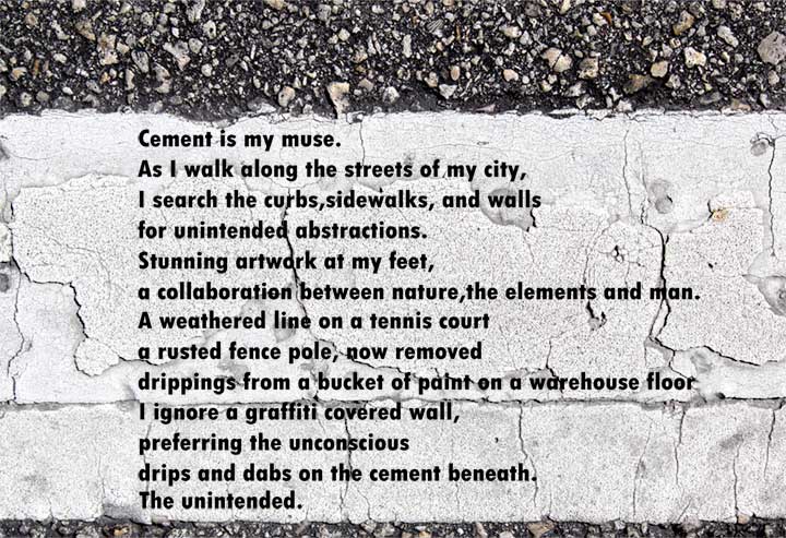 Nolan Haan's artist statement